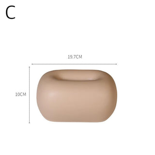 Ceramic plump simple tissue casein .