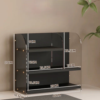 Acrylic Clear Three-Layer Cosmetic Storage Rack  Perfume Storage