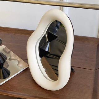 Plump and unique frame tabletop mirror    wall-mounted mirror