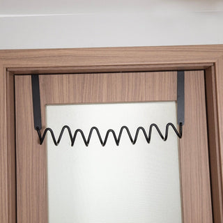 Black Wavy Door Hooks  3 Types   Hanger Hooks   Suitable for Rental Properties  No Drilling Required