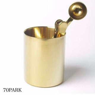 Gold Color Brush Stand Pen Holder