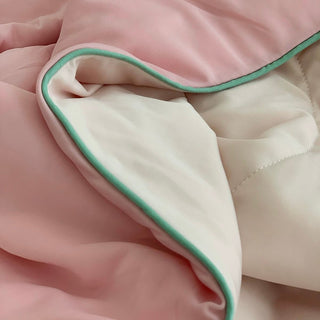 Piping Cooling Summer Blanket Colorful Blanket   Single Item 2 Sizes Cool