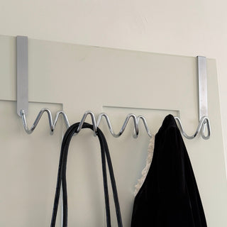 WavyWave Door Hooks  6 Types  Hanger Hooks   Suitable for Rental Properties  No Drilling Required