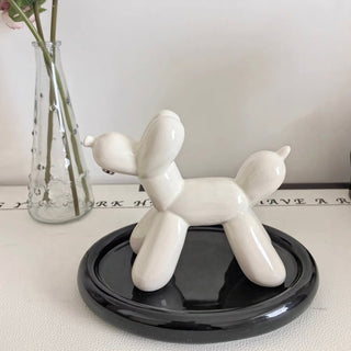 Balloon Dog Motif Key Tray   Dog Key Storage for Entryway