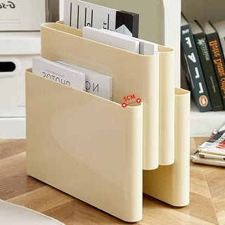 4 Pocket Magazine Rack  Storage Book Stand