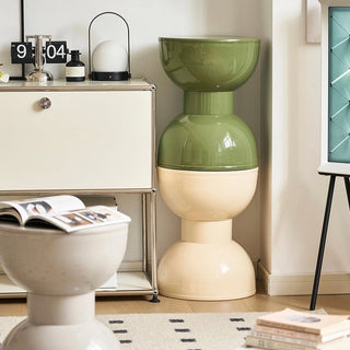 Ribbon design side table stoolin  chair