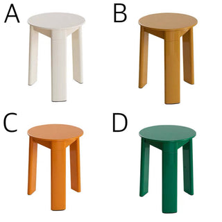 Color Round Side Table Stool   in   Chair