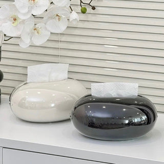 Capsule Silhouette Tissue Case  Monotone Tissue Box