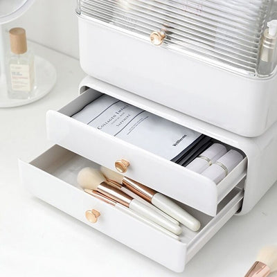 Sold Individually Drawer Cosmetic Box with Lid  4 Types   Makeup Storage