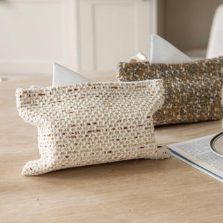 Tweed Simple Tissue Case Cover Hanging Type