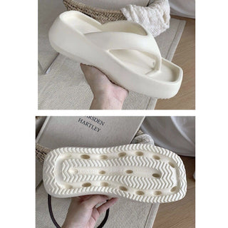 Square Toe Thong Sandals   Room Shoes