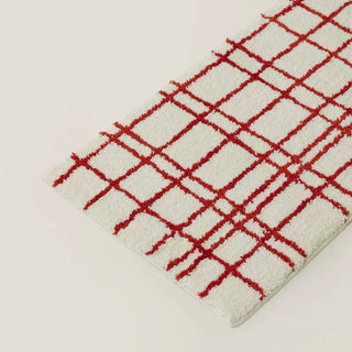 Red Line Nuance Art Door Mat  50 x 80 cm Absorbent Non-slip Tufted