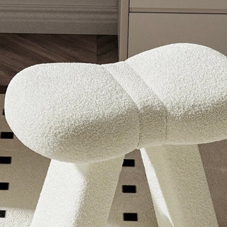 Ribbon motif stool dresser chair ottoman