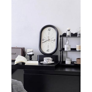 Oval Chubby Frame Clock  Wall Clock