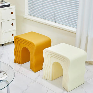 Unique Wave Arch Side Table  Stool