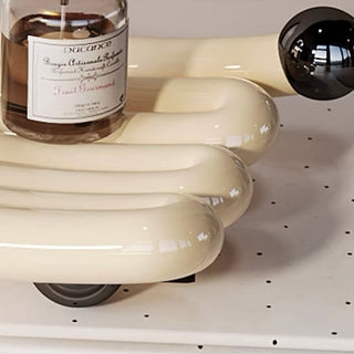 Unique Design Ceramic Chubby Tray  Storage