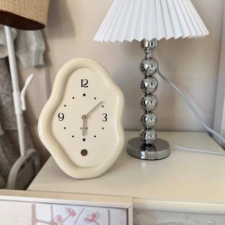 Chubby Wave Frame Clock  Table Clock