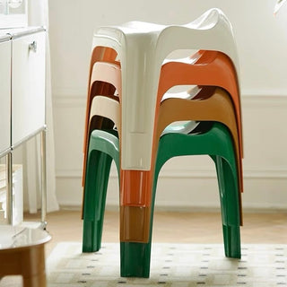 Color Stacking Chair Side Table  Stool