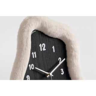 Nuance Fur Frame Clock  Table Clock