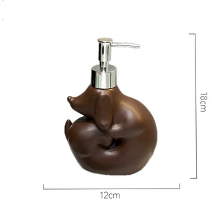 Dachshund motif ceramic dispenserin  dog