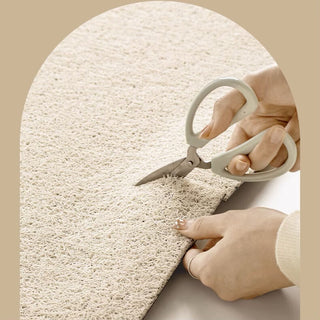 Brown polka dot entrance mat 50x80 mud-removing mat