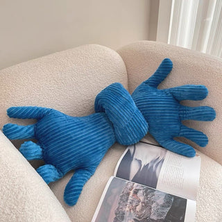 Hand motif long cushion body pillow 160cm plush toy