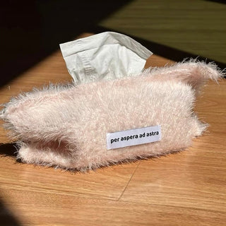 Color Shaggy Tissue Case  Tissue Cover