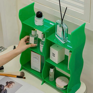 Acrylic Wave Storage Display Rack