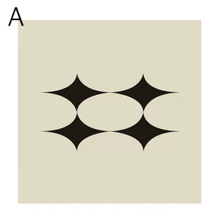 Modern Nuance Square Art Panel  Art Poster