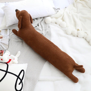 Dachshund Long Cushion Hugging Pillow 110cm Plush Toy