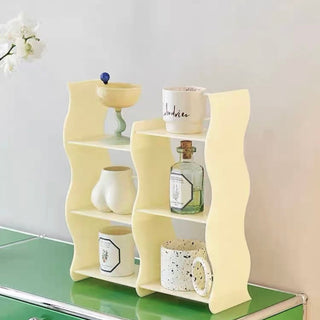 Acrylic Wave Storage Display Rack