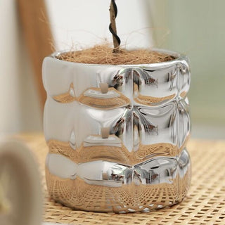 Square Bumpy Ceramic Pot Cover