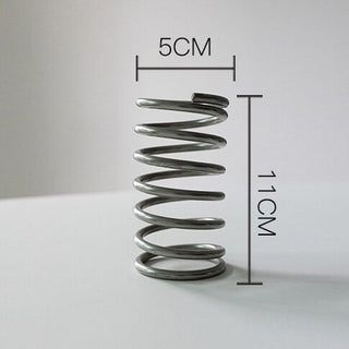 Stainless Steel Spring Brush Stand Pen Holder