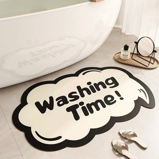 Monochrome Design Bath Mat 53 x 80 cm 4 types  quick-drying