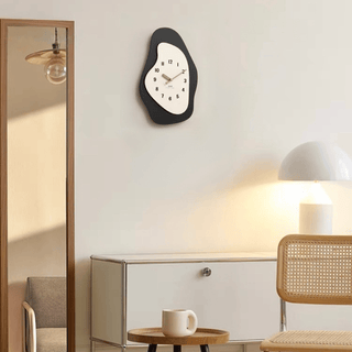 Nuance Design Bicolor Clock  Wall Clock
