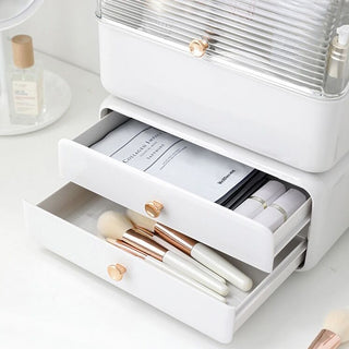 Large Capacity Cosmetic Box with Drawerin  Makeup Storage