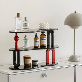 Modern Design Three-Tier Storage Display Rack