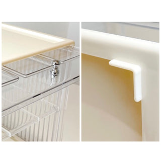 Clear Acrylic Two-Tier Display Storage Box