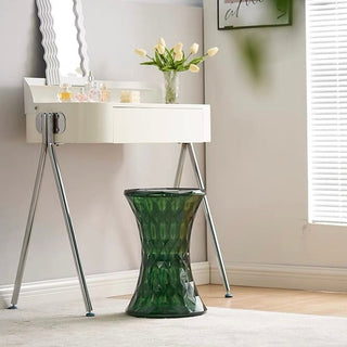 Clear Color Storage Side Table Stool  Chair