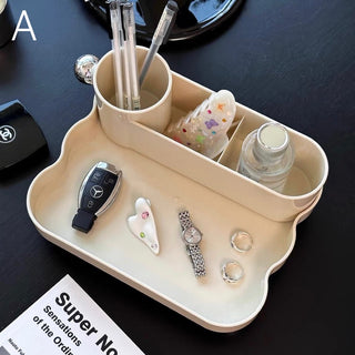 WaveDesign Cosmetic Storage Tray  Brush Stand