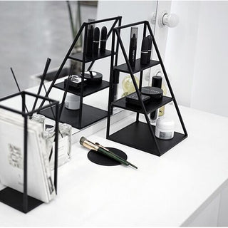Iron Frame Simple Three-Tier Storage Rack