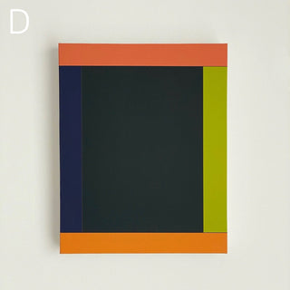 Colorful Multicolor Rectangular Art Panel  Art Poster