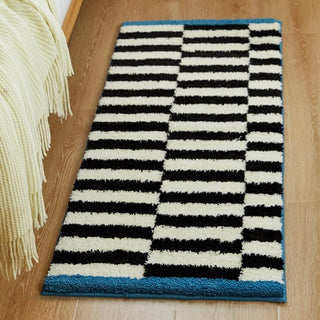Striped Long Rug Mat Absorbent 50 x 120 cm