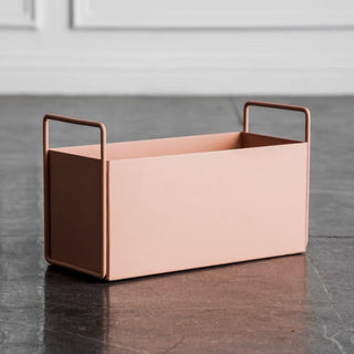 Storage Box with Handle Magazine Rack