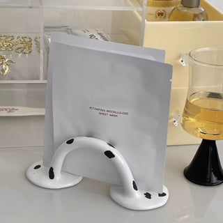 Ink Splash Pattern Card Smartphone Holder