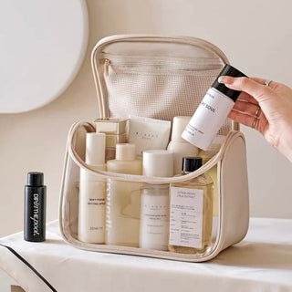 Large Capacity Waterproof Cosmetic Storage Pouch Travel Spa Bag