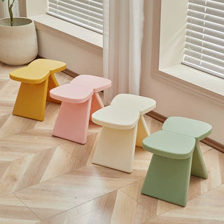 Ribbon Design Stool   Side Table Chair  Butterfly