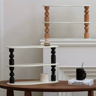 Modern Design Three-Tier Storage Display Rack