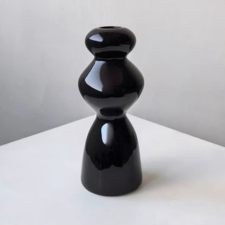 Monochrome Ceramic Flower Vase