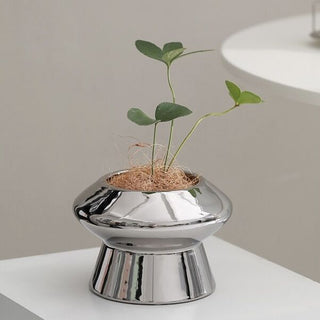 UFO-shaped Simple Modern Ceramic Planter Cover